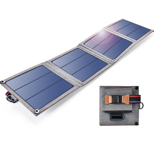 14W Foldable Solar Charger – Portable Panel for Outdoor Use