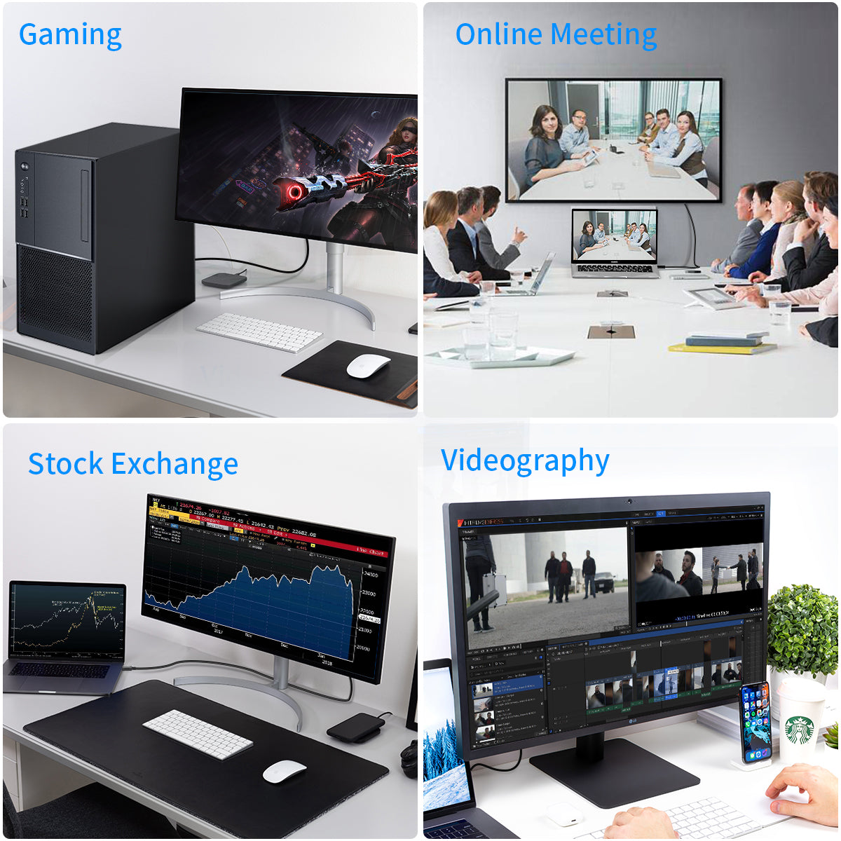 8K DisplayPort Cable – 6.6ft DP to DP Video Cord