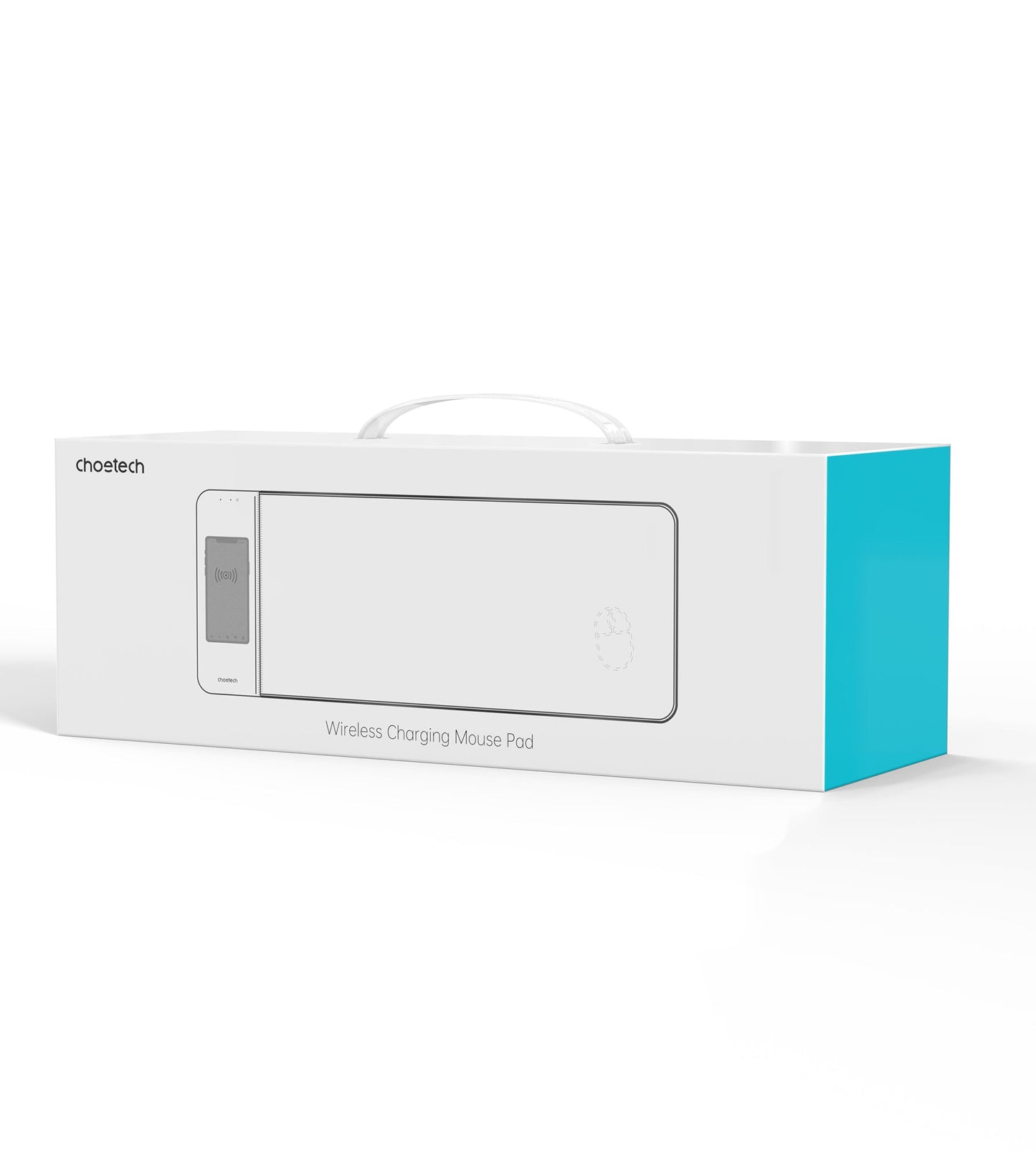 15W Wireless Charging Mouse Pad – RGB Lighting, Black