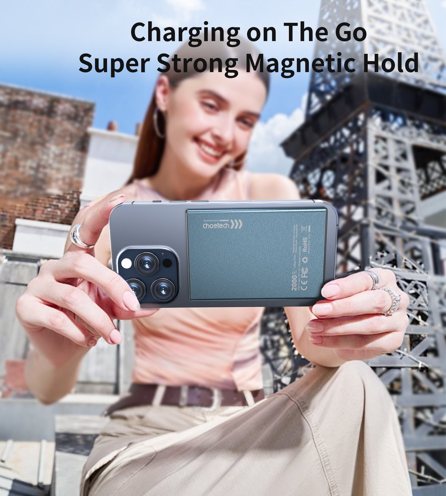 2000mAh Ultra-Thin Power Bank – Only 5.5mm Slim Design