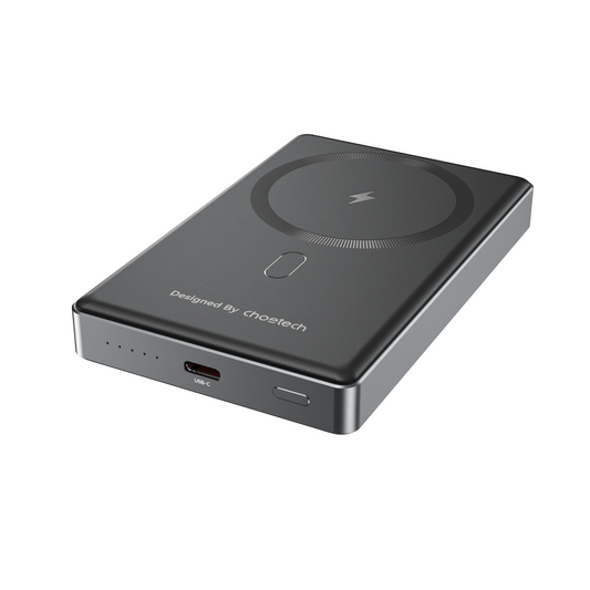 10000mAh Mag Wireless Bank – 20W USB-C, Slim, for iPhone/Qi