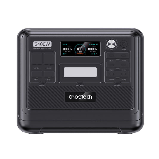 2400W Power Station – 2048Wh UPS with Bidirectional Charging