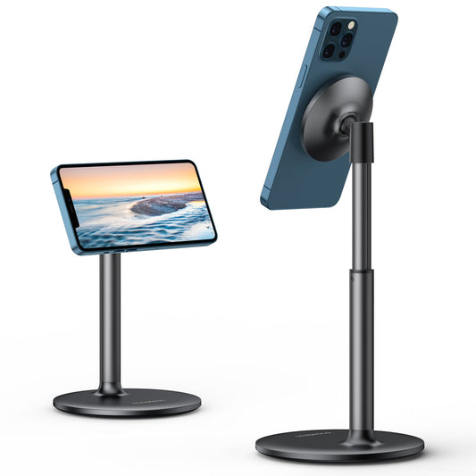 Magnetic Phone Stand – Adjustable Height & 360° Rotation