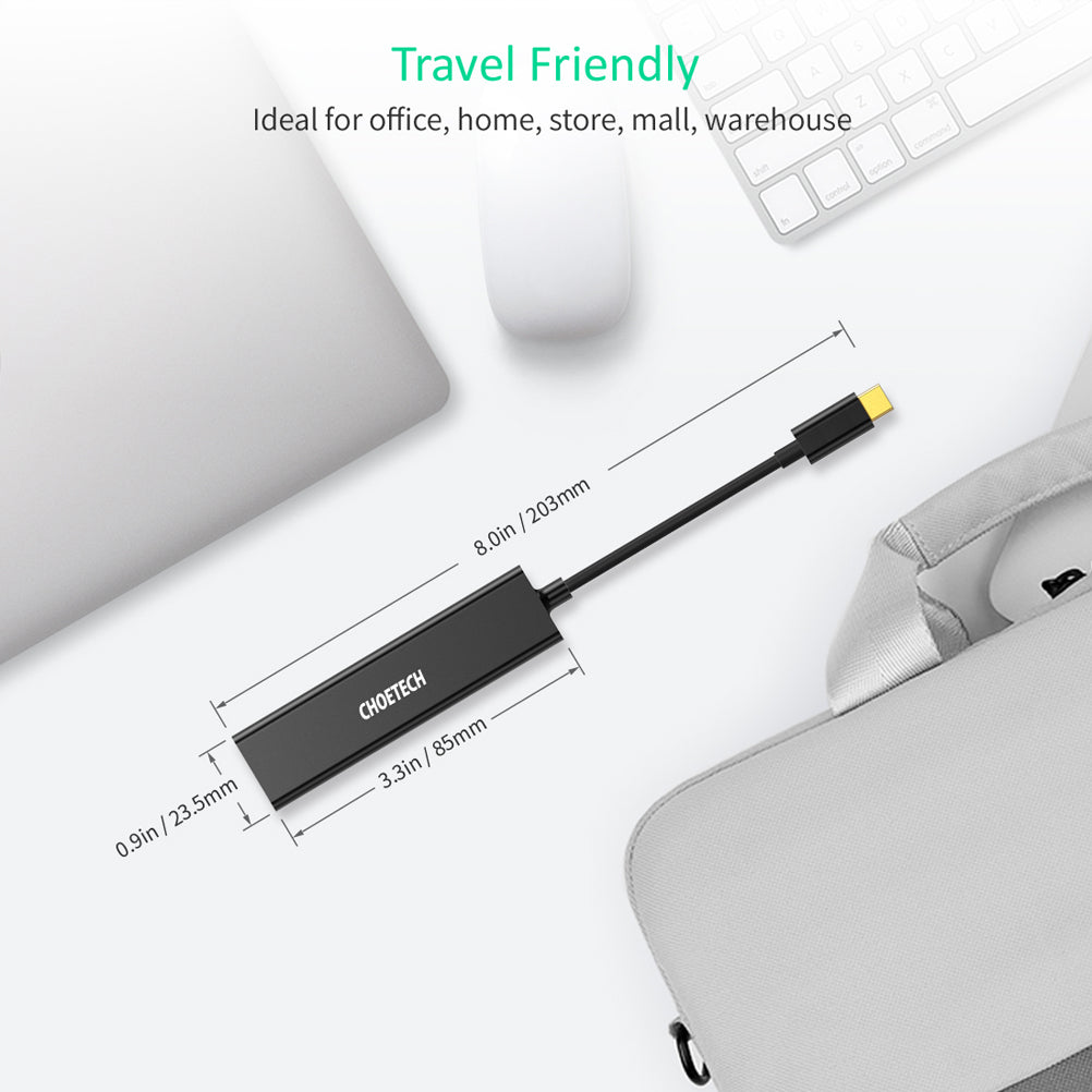 8-in-2 USB-C Hub – 4K HDMI, 100W PD, USB & Card Slots