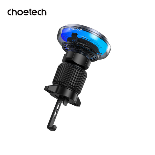 Qi2 Magnetic Car Charger – 15W, RGB Light, for iPhone