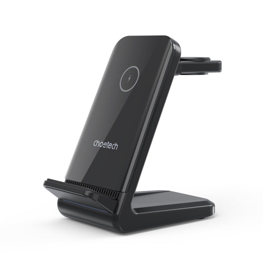 Tri-Device Wireless Charger – 15W/10W/7.5W Fast Charge