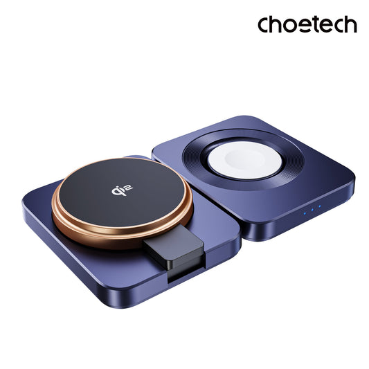 Qi2 3-in-1 Magnetic Charger – 15W, Foldable, for iPhone