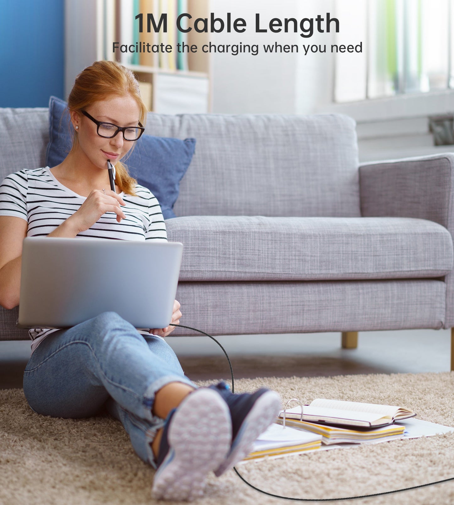 240W USB-C to USB-C PD3.1 Fast Charging Cable – 1.2m