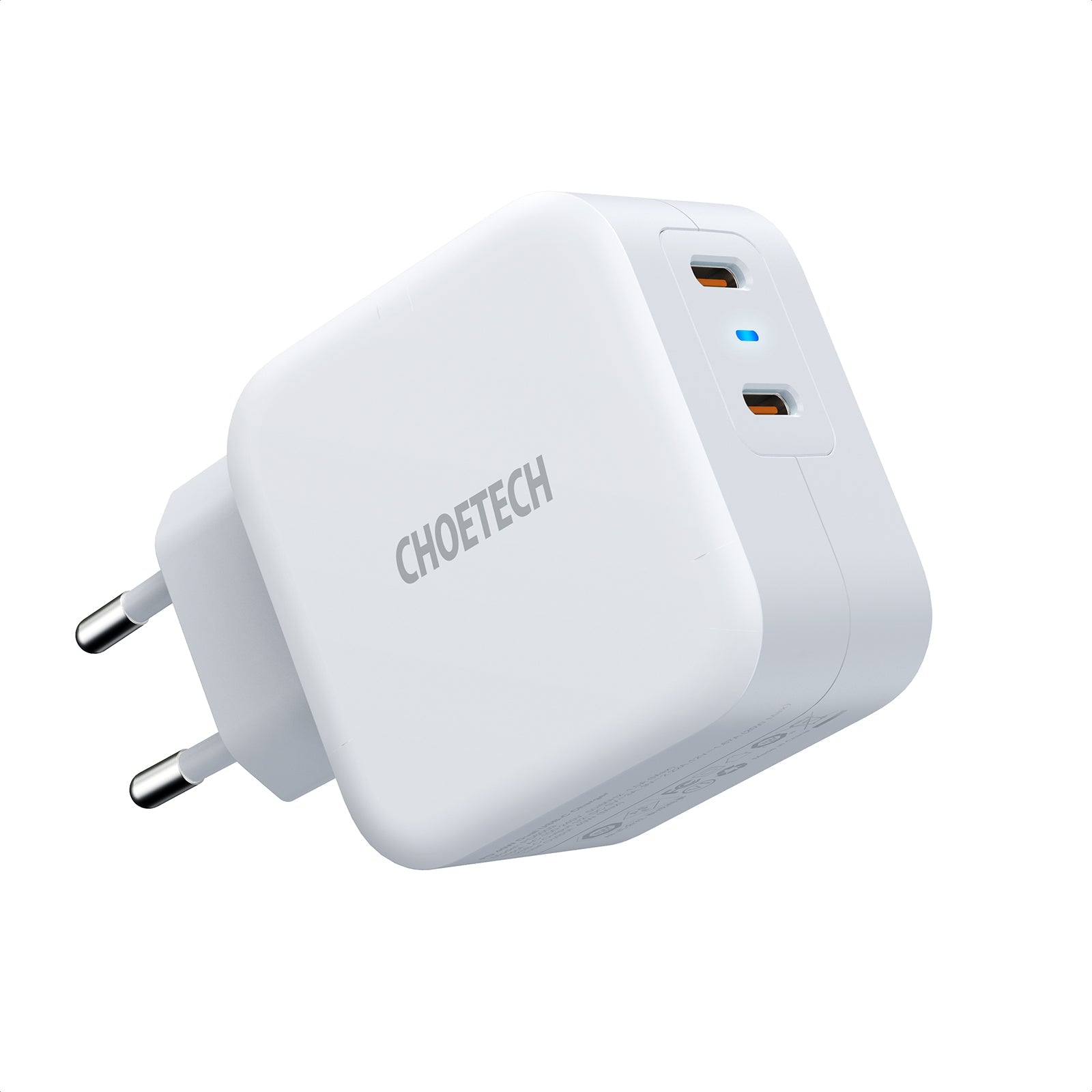 CHOETECH 40W Dual Fast USB C Charger 2-Port 20W PD 3.0 with Foldable Plug for iPhone 12 Pro Max/mini/11/SE,Galaxy, iPad Pro, AirPods, Nintendo Switch CHOETECH
