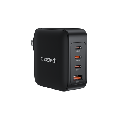 100W GaN Wall Charger – 3C1A USB Fast Charging, US Plug