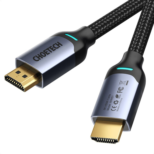 8K HDMI Cable – 48Gbps, HDR, 165Hz, Ultra High-Speed for TV/PC