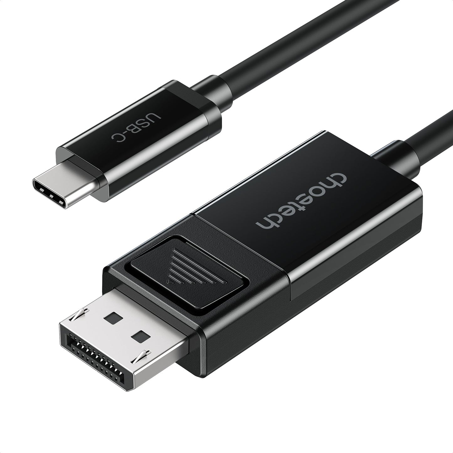 USB-C to DisplayPort Cable – 8K@30Hz, 6ft, Two-Way Support