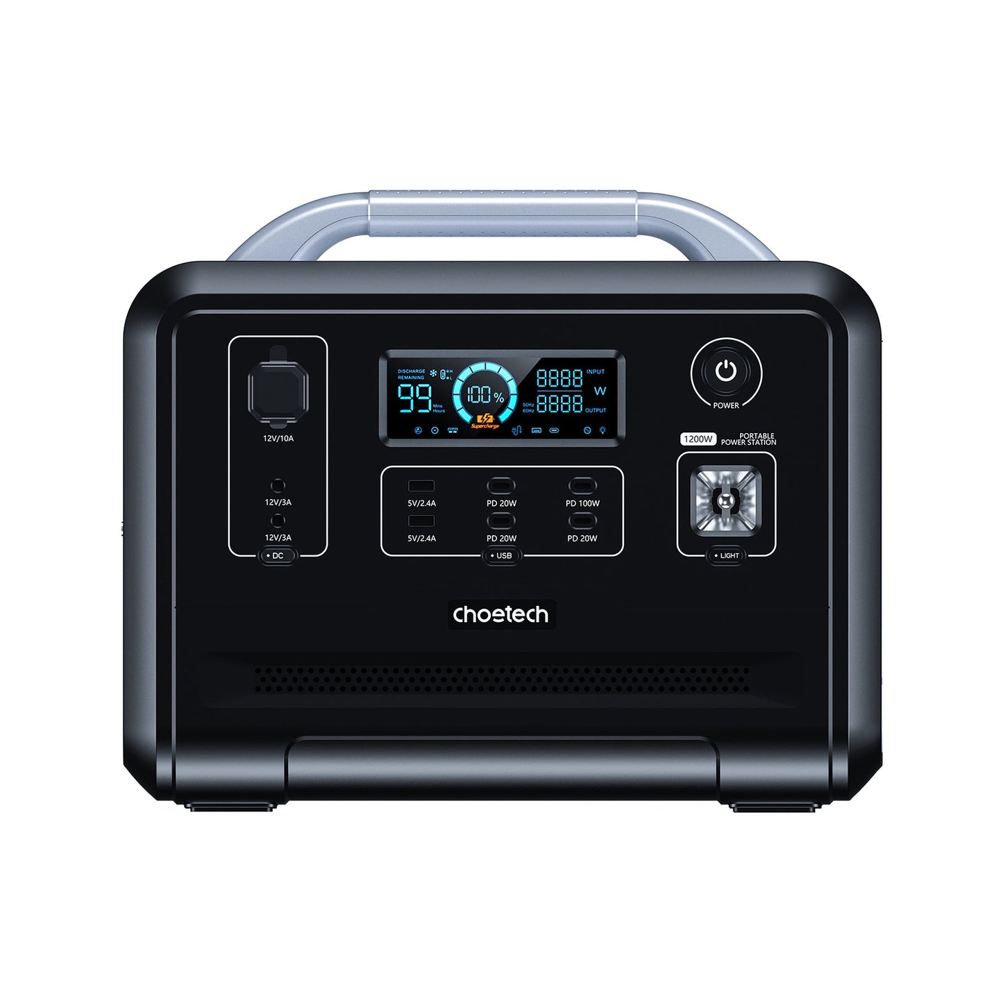 1200Wh Bidirectional Power Station – Portable Fast Charging