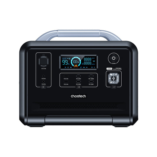 1200Wh Bidirectional Power Station – Portable Fast Charging