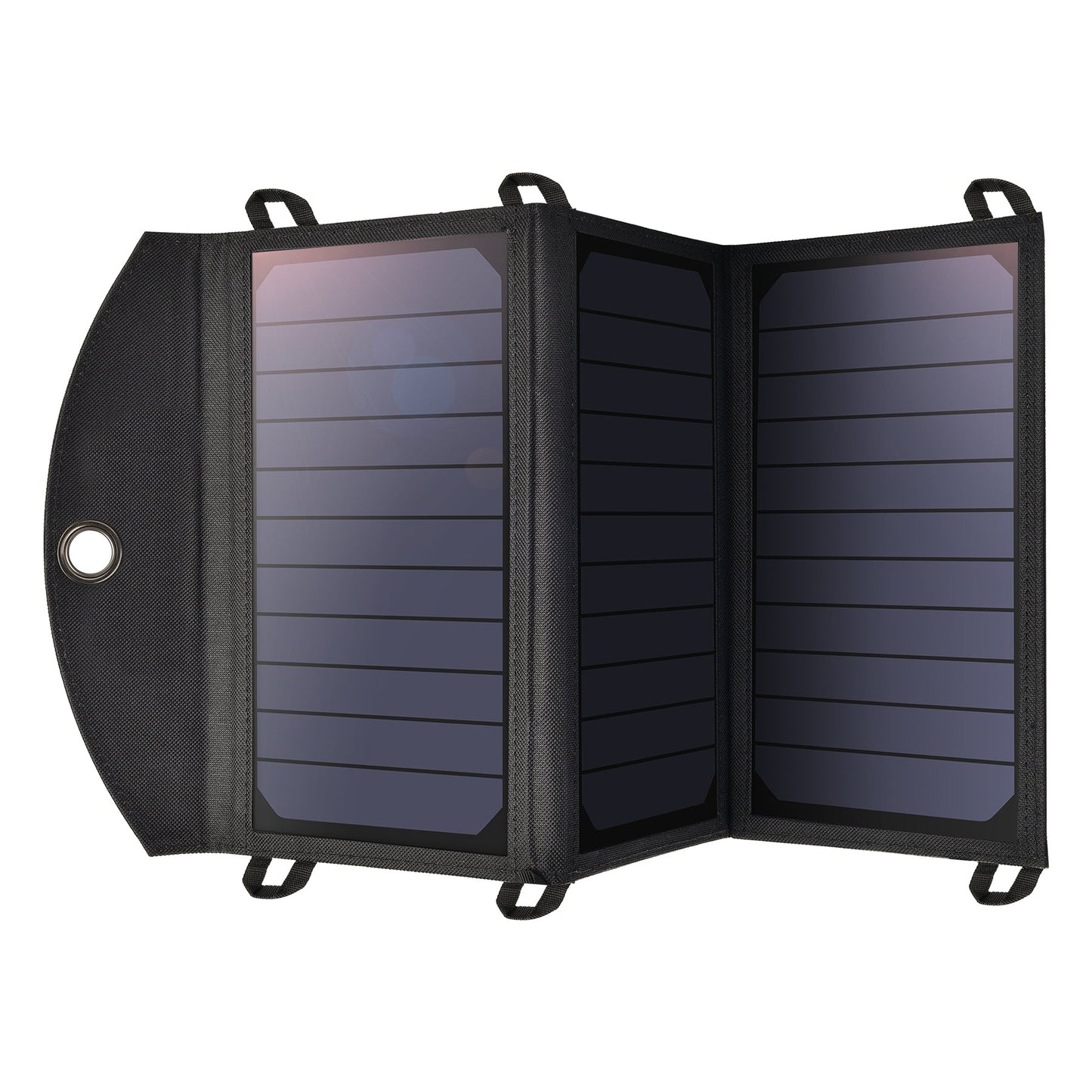 19W Foldable Solar Charger – Portable USB Panel for Outdoors