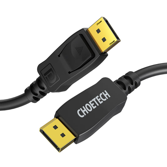 8K DisplayPort Cable – 6.6ft DP to DP Video Cord
