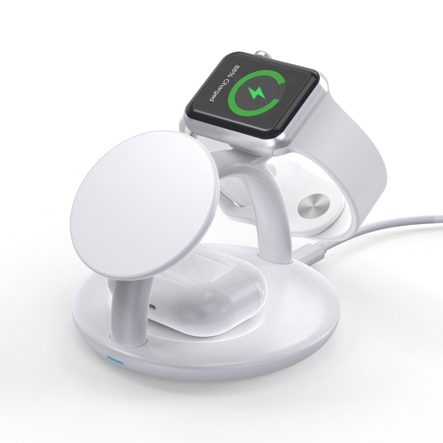 3-in-1 Magnetic Wireless Charger – 15W, Triple Charge