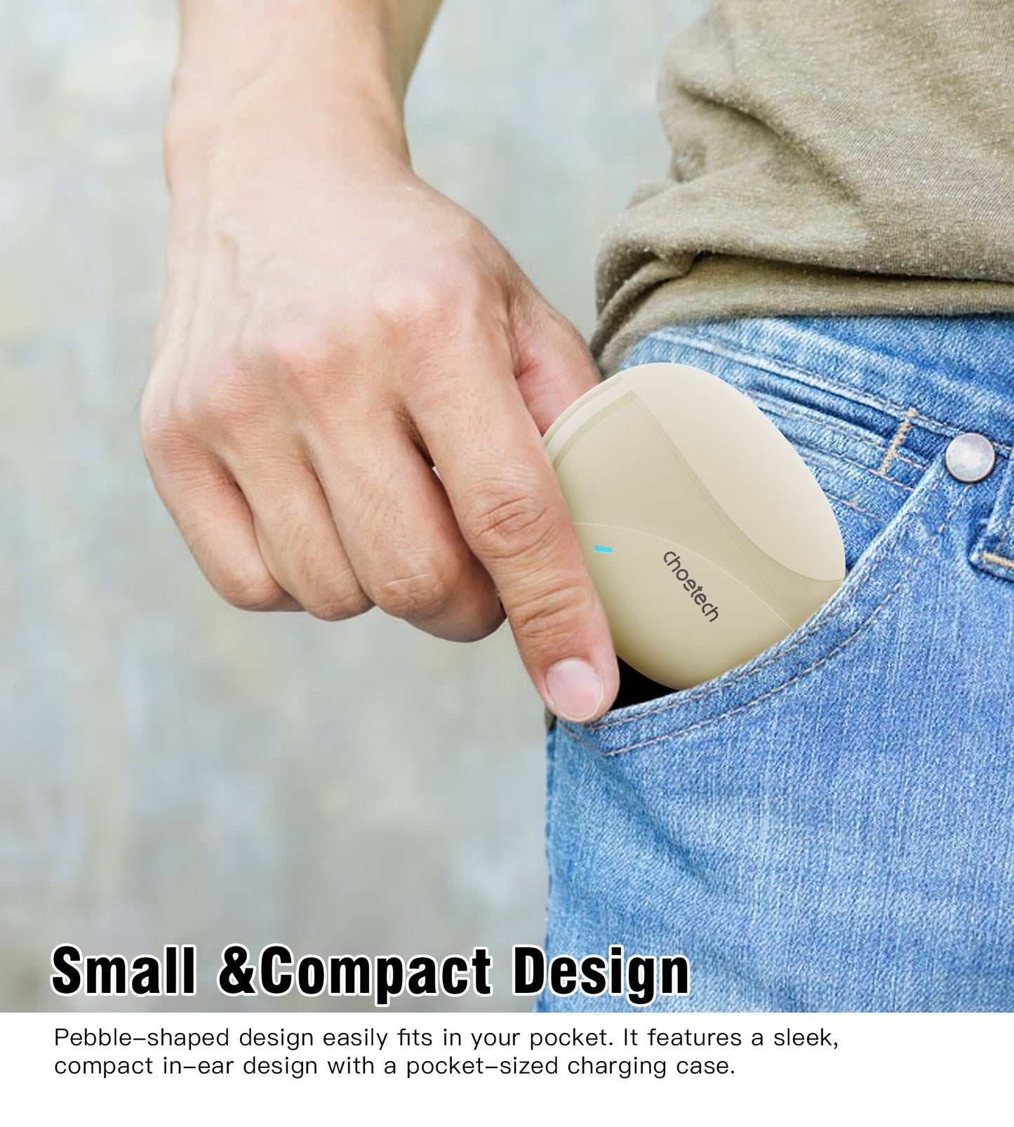 Mini TWS Earbuds – Bluetooth 5.3 Low Energy Chip Inside