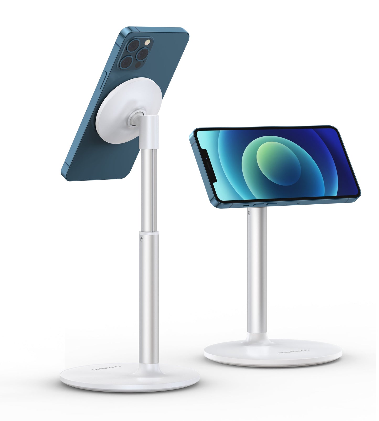 Mag-Safe Adjustable Phone Holder – Magnetic Desk Stand