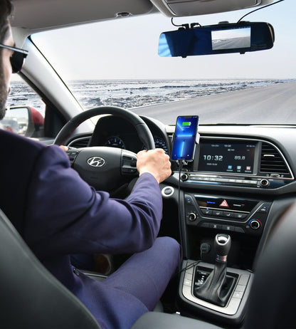 38W Car Charger – Dual QC3.0 + PD20W Fast Charging Ports