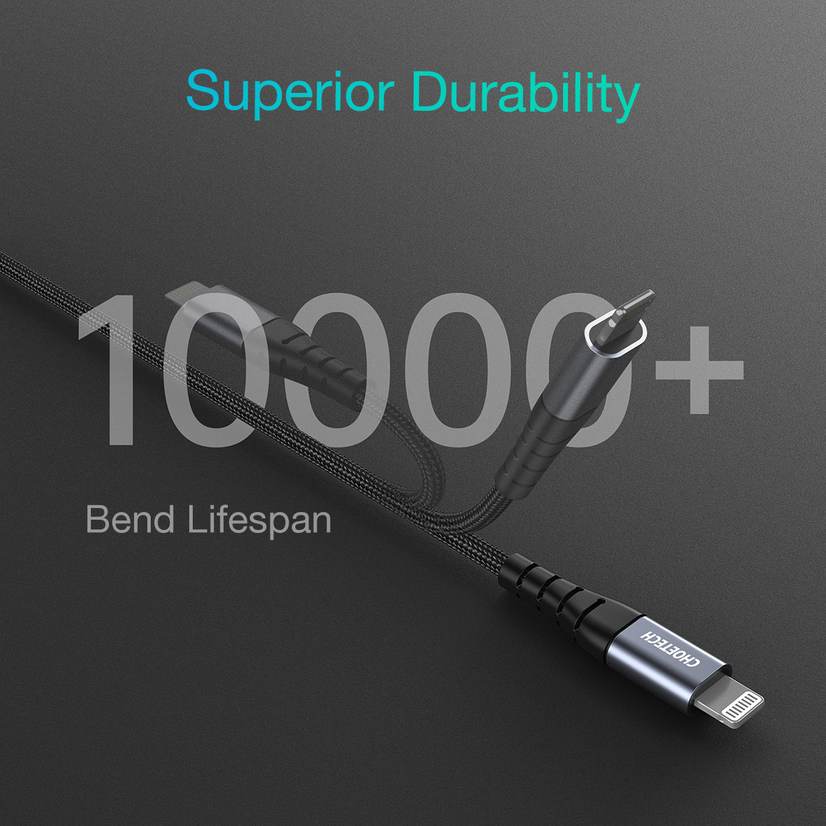 USB-C to L Cable – Fast Charging Cord 2M / 6.6FT Durable