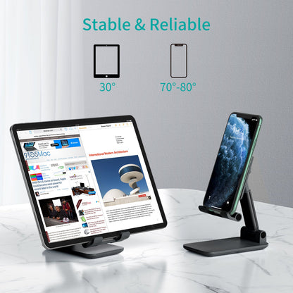 Adjustable Stand – Foldable Holder for Phone & Tablet Use