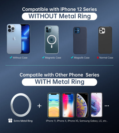 Magnetic Car Mount – Dashboard or Vent Use