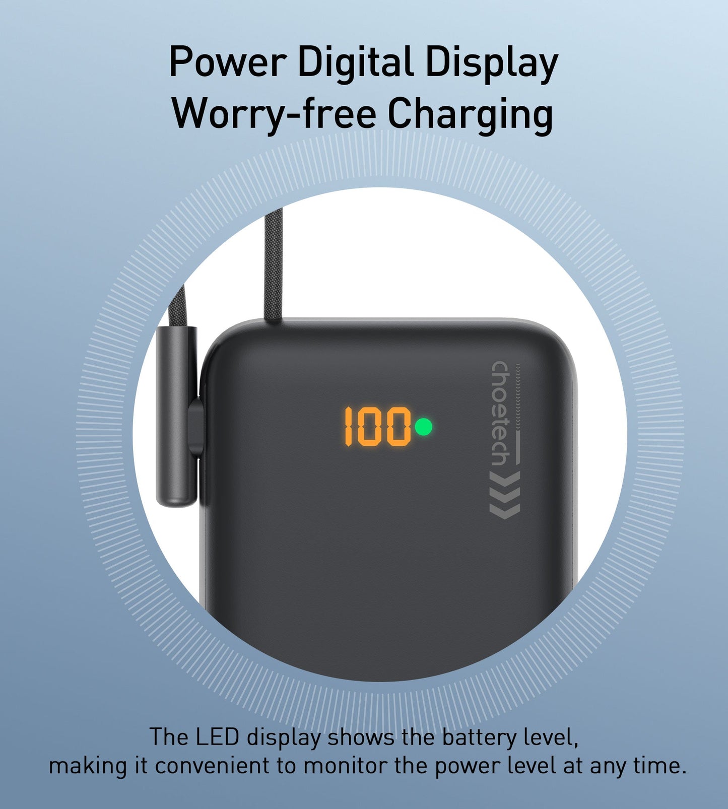 10000mAh 20W Magnetic Power Bank – Stand & Display