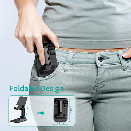 Adjustable Stand – Foldable Holder for Phone & Tablet Use