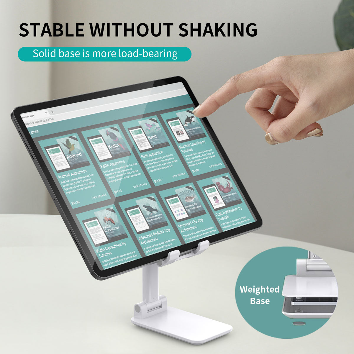 Adjustable Stand – Foldable Holder for Phone & Tablet Use