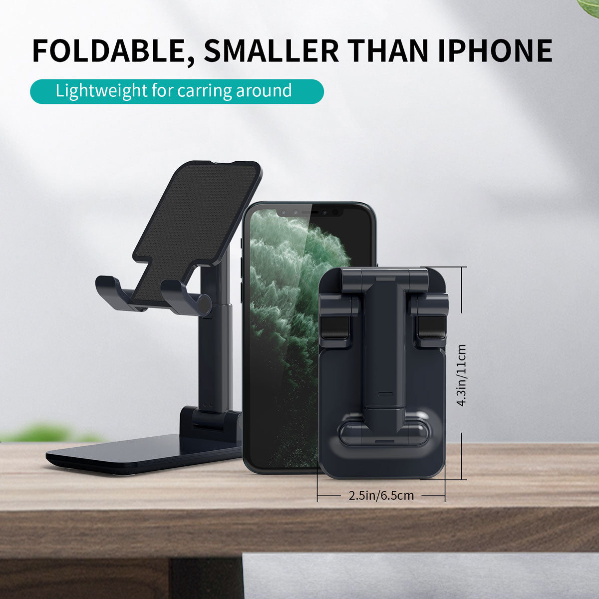 Adjustable Stand – Foldable Holder for Phone & Tablet Use