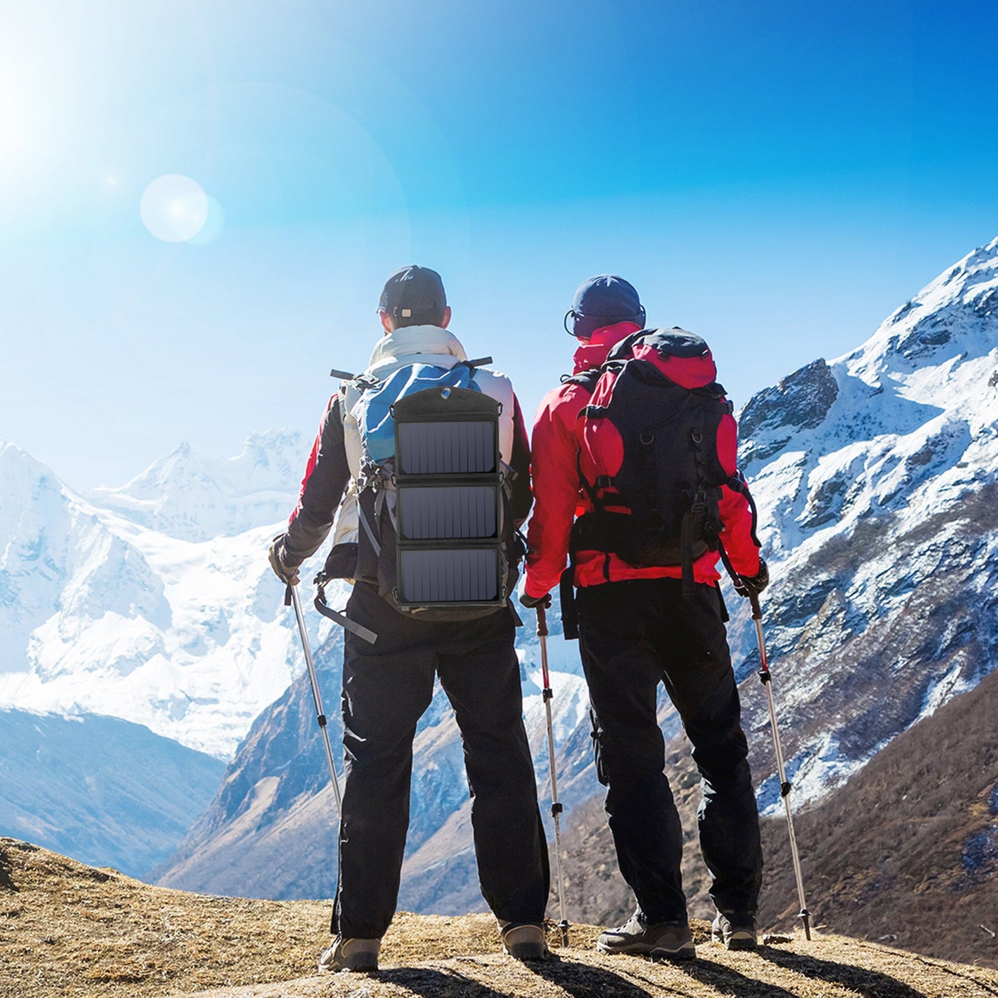 19W Foldable Solar Charger – Portable USB Panel for Outdoors