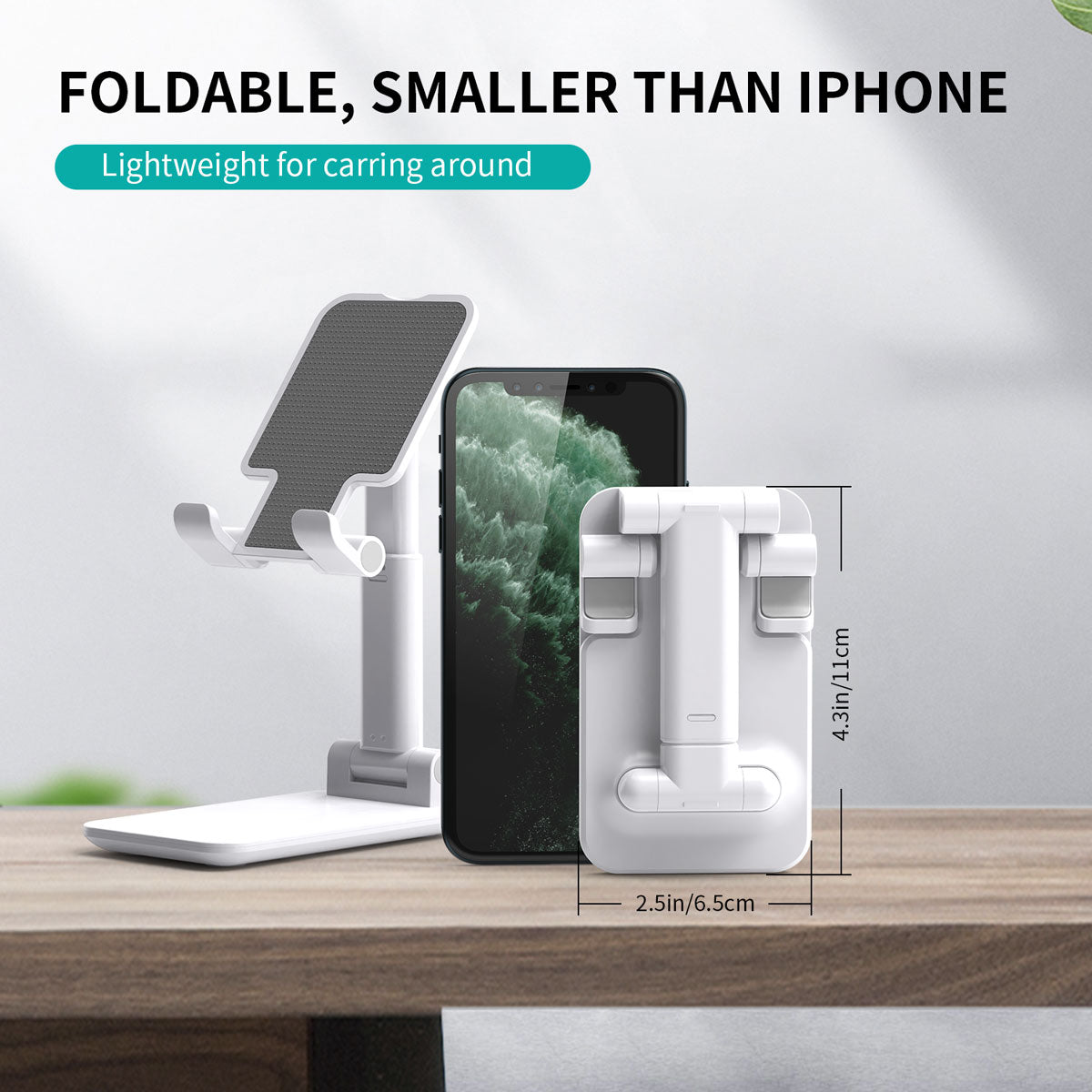 Adjustable Stand – Foldable Holder for Phone & Tablet Use