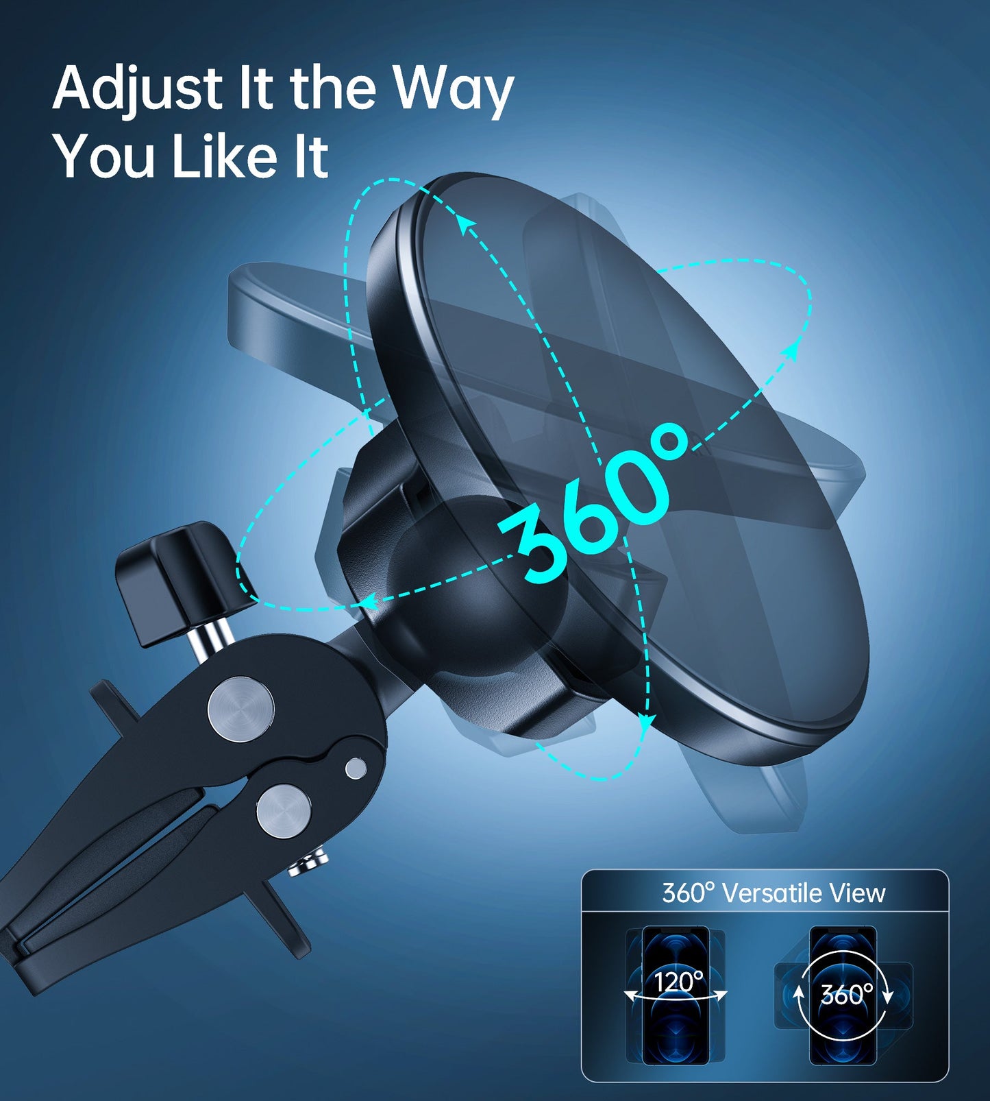 Magnetic Car Phone Mount – Air Vent Holder for Smartphones