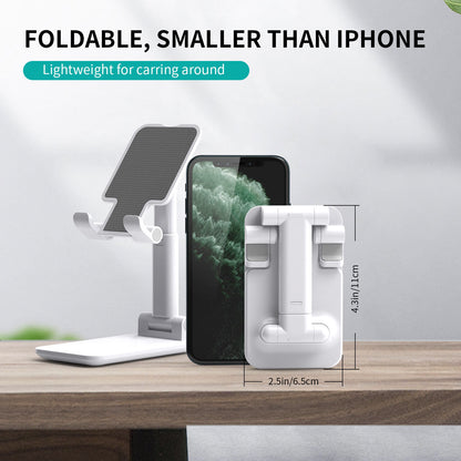 Foldable Phone Holder – Adjustable Stand for Desk & Travel