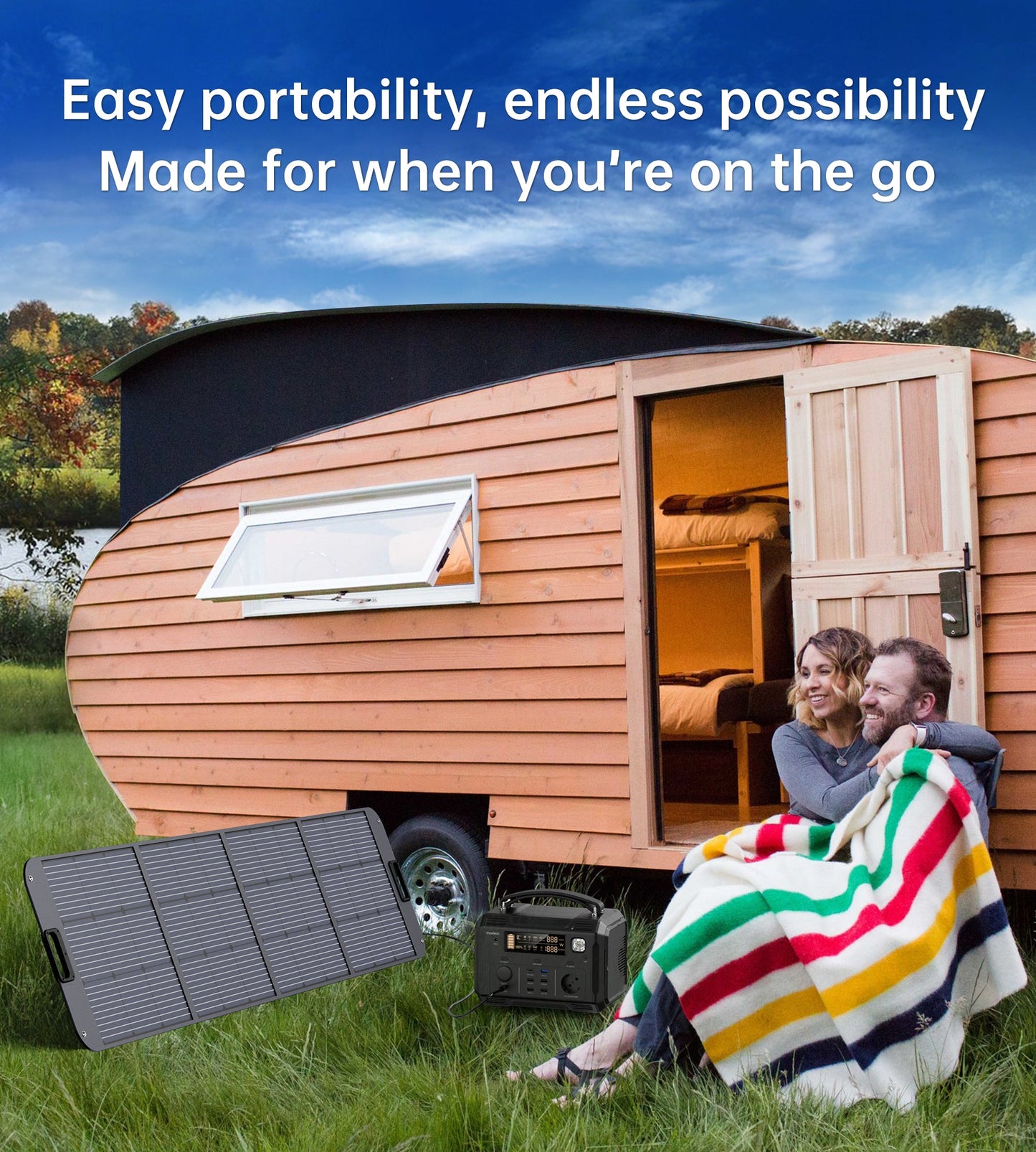 500W Portable Power Station – Outdoor Backup Battery