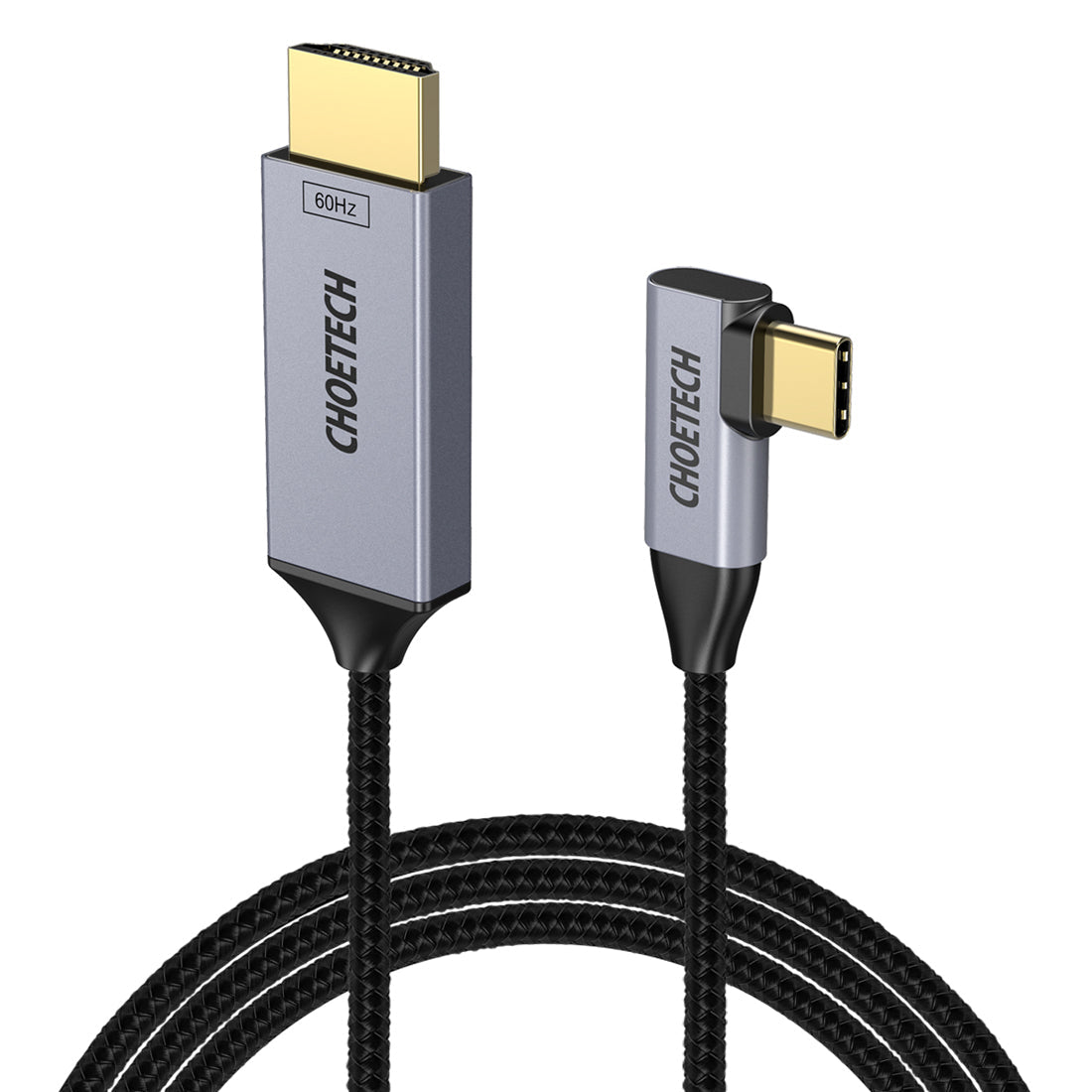 USB-C to HDMI Cable – 4K@60Hz, 6ft Braided Cord