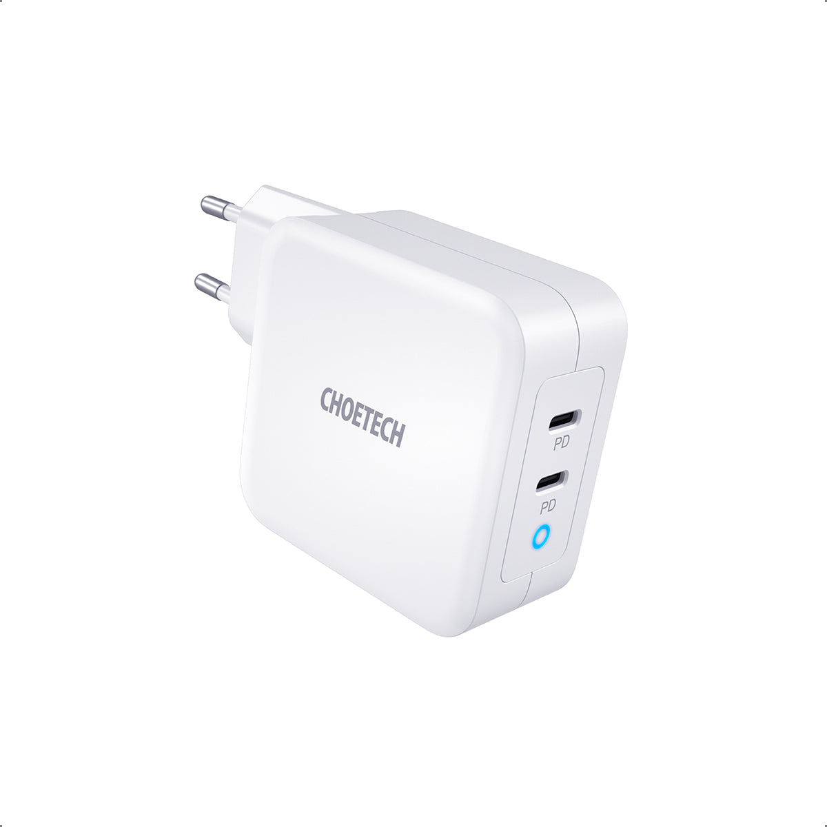 CHOETECH PD 100W GaN Dual USB Type C Charger for MacBook Air iPad iPhone 11 Pro Samsung Huawei ASUS Wall Charger for Lenovo DELL CHOETECH