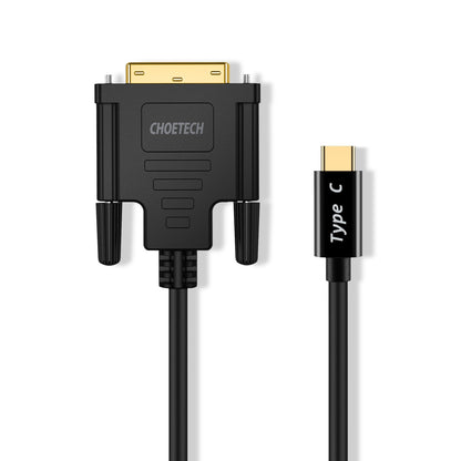 USB-C to DVI Cable – 4K@30Hz, 6FT/1.8M Adapter