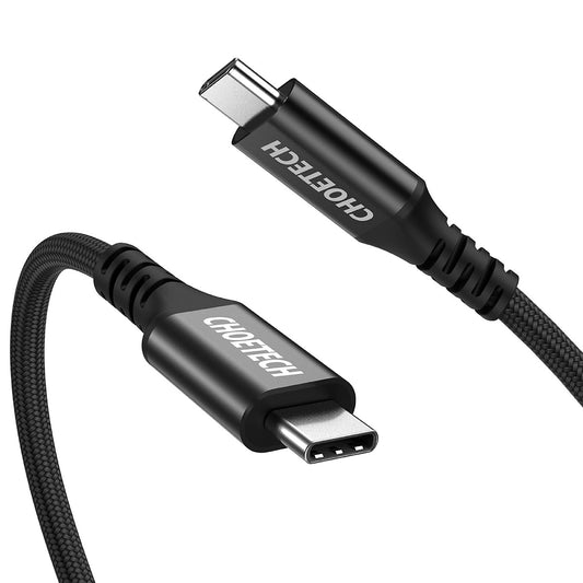 100W USB-C Cable – 6ft Braided PD Fast Charging Cord