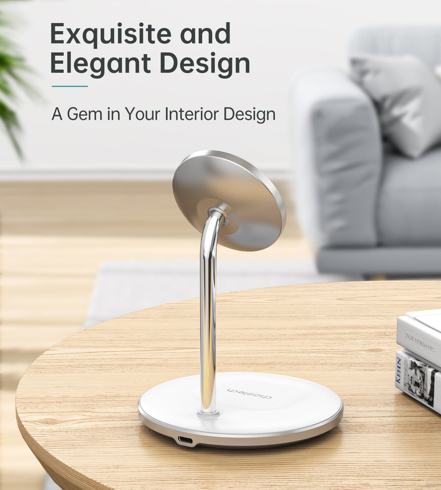 2-in-1 Magnetic Charger – 15W, Triple Charge, for iPhone