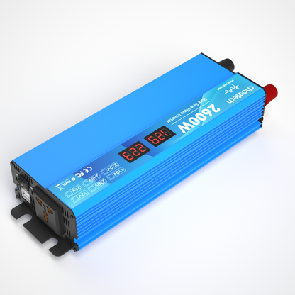 1300W Pure Sine Wave Inverter – 2600W Peak, AC/DC Output