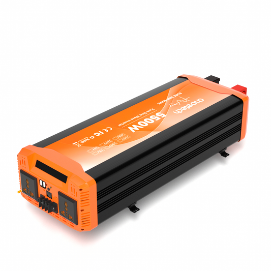 2500W Pure Sine Wave Inverter – 5000W Peak, AC/DC Output