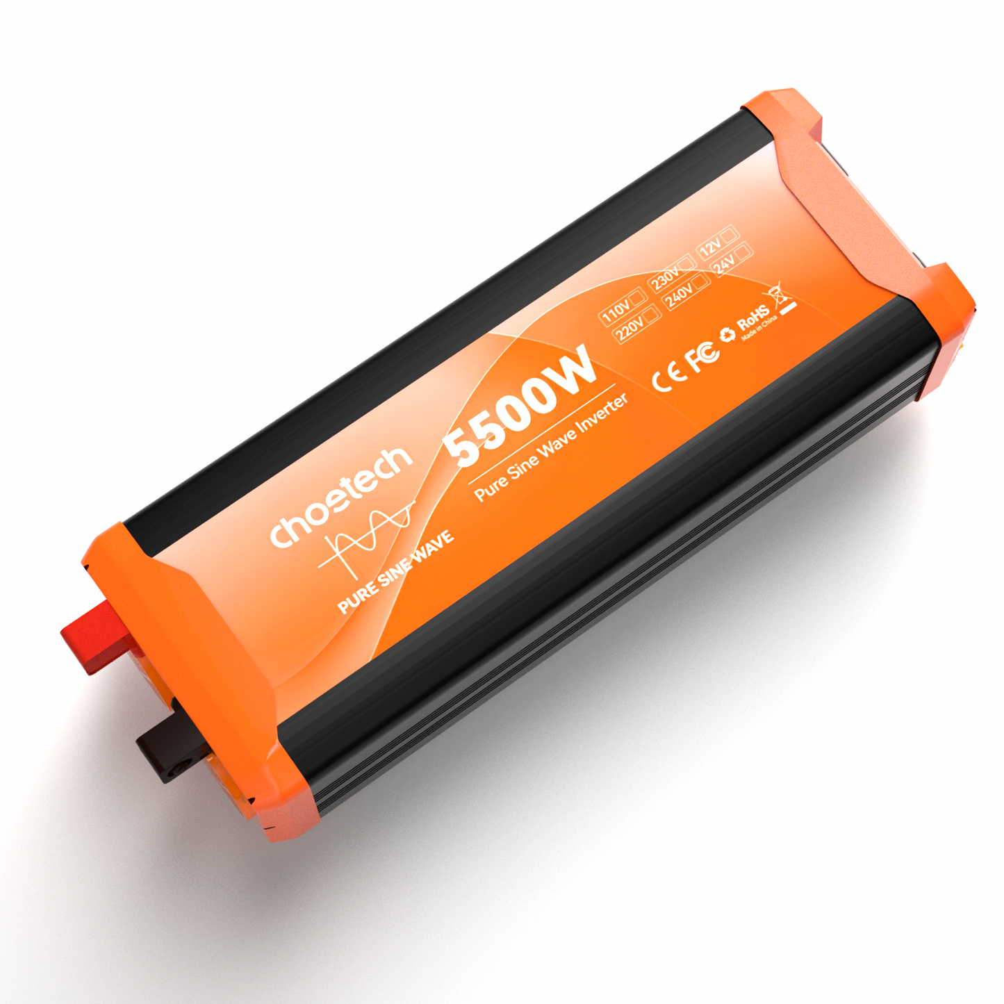 2500W Pure Sine Wave Inverter – 5000W Peak, AC/DC Output