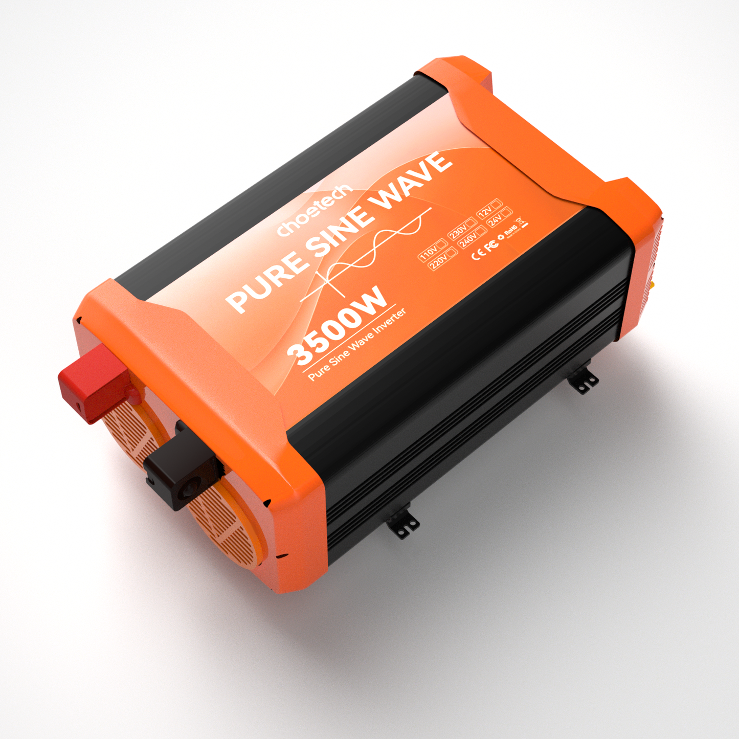 1600W Pure Sine Inverter – 12V to 230V for Camping/Backup