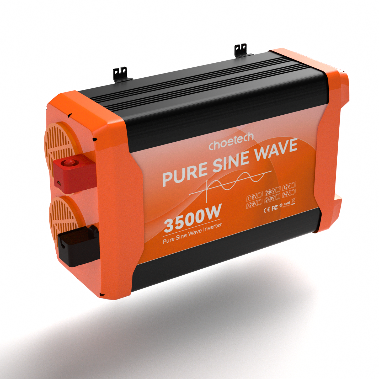 1600W Pure Sine Inverter – 12V to 230V for Camping/Backup