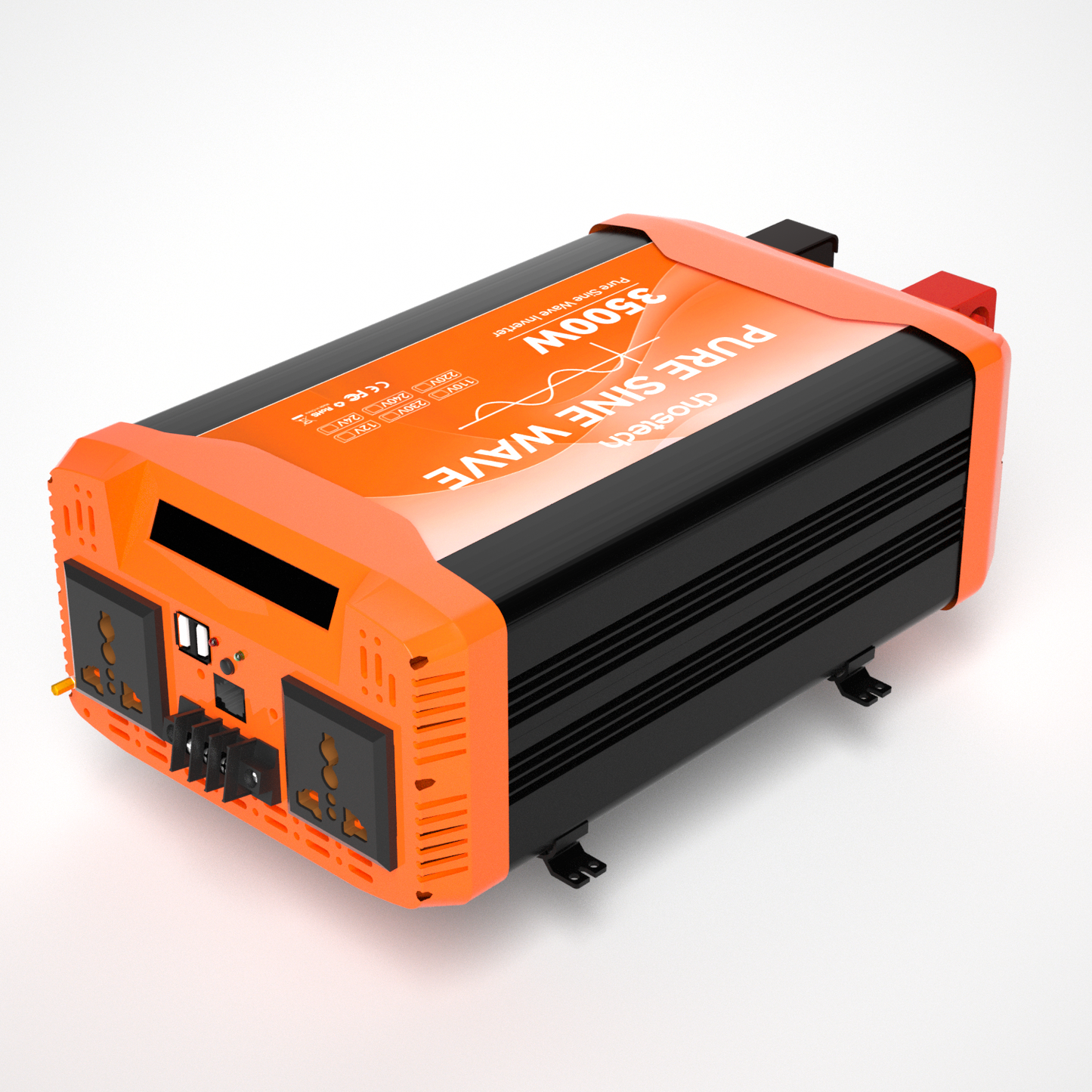 1600W Pure Sine Inverter – 12V to 230V for Camping/Backup