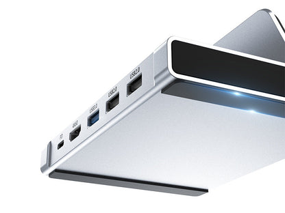 5-in-1 USB-C Dock – HDMI, 100W PD, USB 3.0/2.0 Ports, Grey