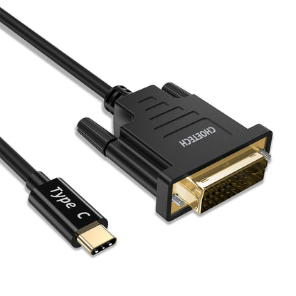 USB-C to DVI Cable – 4K@30Hz, 6FT/1.8M Adapter