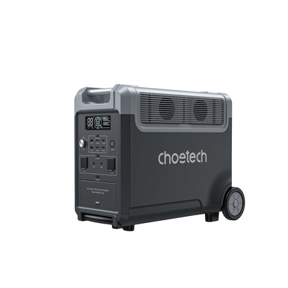 3600W Portable Power Station – 3840Wh, Dual Battery Packs